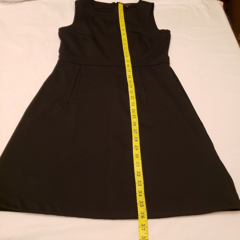 Banana Republic Black Career Sleeveless Dress Size 8 - Picture 10 of 13